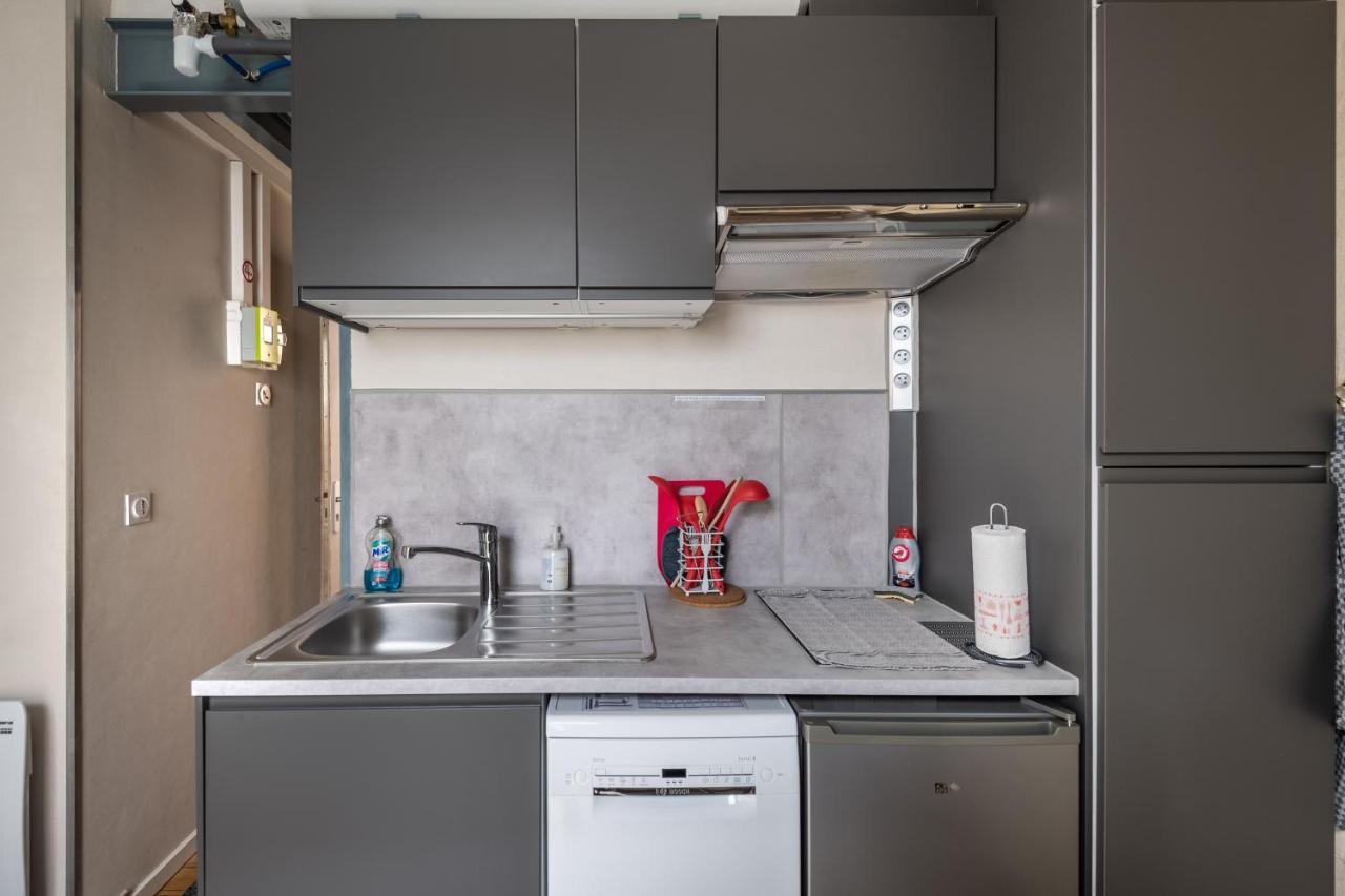 Studio En Duplex-Aircon-Terrasse-Parking-Calme Bordeaux Zewnętrze zdjęcie